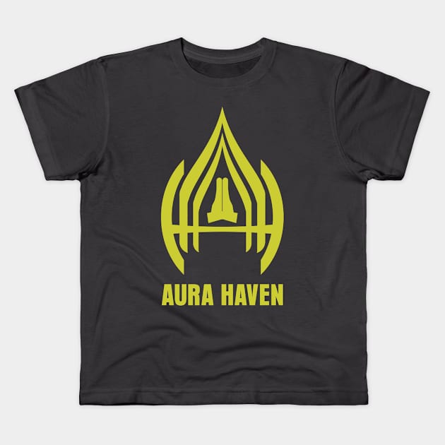 Aura Haven Kids T-Shirt by Markyartshop